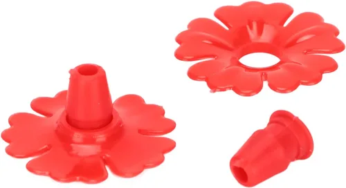 Miniatura 5 de Juego de 30 alimentadores de colibríes de repuesto para suministros de flores, piezas de alimentación, pétalos, alimentador de agua, accesorios
