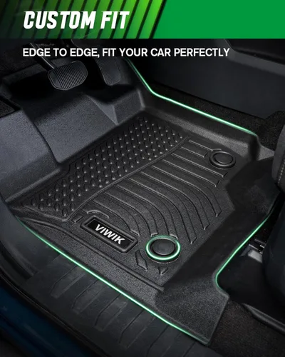 Miniatura 3 de VIWIK Alfombrillas de Piso para Kia Sorento de 7 asientos 2016-2020 S/L/LX/EX/SX/SX Limited, Alfombrillas de Coche Automotrices 3D Antideslizantes