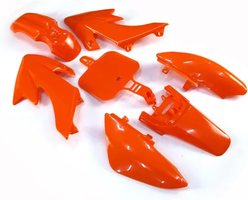 Kit de carenado de guardabarros de plástico naranja para Honda XR50 CRF50 chino 50cc 90cc 110cc 125cc 140cc 150cc 160cc Dirt Pit Bike