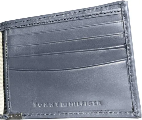 Miniatura 6 de Tommy Hilfiger Passcase and Valet - Billetera plegable - Rojo/Azul marino/Blanco, Multi