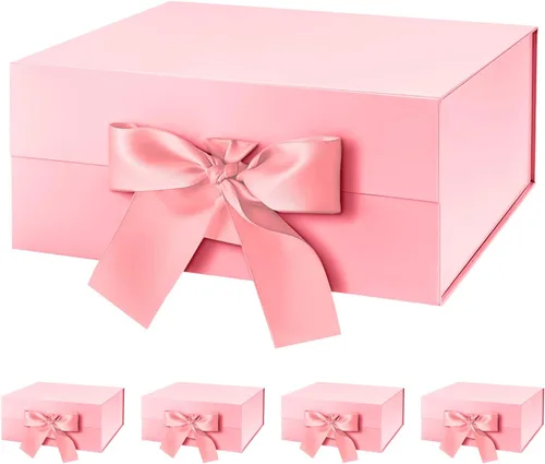 Miniatura 11 de HAPPY POTATO Caja de regalo grande con tapa y cinta, caja de propuesta de padrino, caja de regalo magnética para regalos