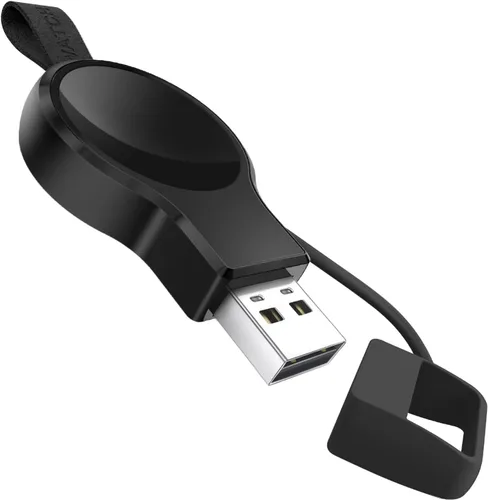 Miniatura 13 de Cargador inalámbrico para Apple Watch, cargador inalámbrico portátil, cargador inalámbrico de viaje, carga inalámbrica magnética compatible con Negro