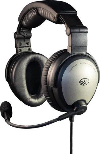 Lightspeed Aviation Sierra ANR Auriculares de aviación - Auriculares premium ANR para pilotos - Máxima cancelación de ruido y tecnología Bluetooth