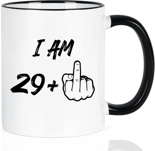 Miniatura 16 de YHRJWN - Regalos de cumpleaños número 40 para mujeres y hombres, taza de café I Am 39 Plus, regalos divertidos de cumpleaños para amigos, compañeras