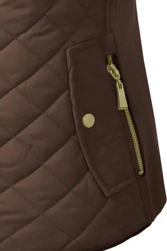 Miniatura 5 de NE PEOPLE Chaleco acolchado ligero con cremallera para mujer (S-3XL)