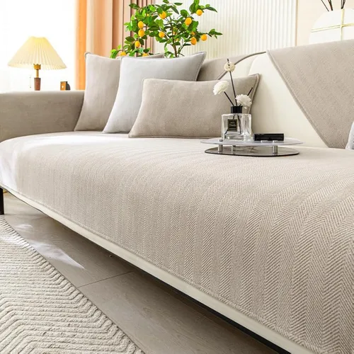 Miniatura 5 de Divertida funda de sofá mullida, protector de muebles de felpilla para sofá, divertidas fundas de sofá antideslizantes, fundas genéricas para sofá
