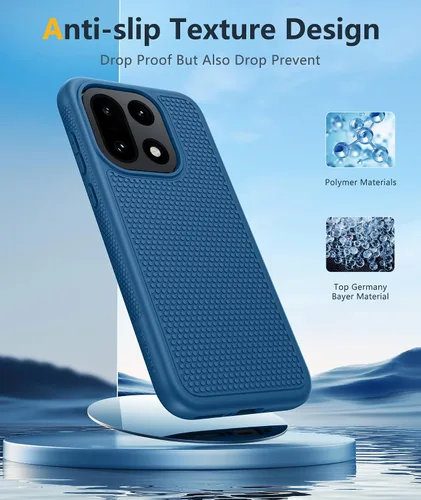 Miniatura 503 de FNTCASE Funda para iPhone 17 Pro: Fundas delgadas translúcidas de color azul claro compatibles con MagSafe, protección completa de la cámara