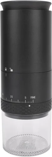 Miniatura 9 de Gavigain Molinillo de café eléctrico, portátil recargable por USB, 38 ajustes de molienda ajustables, diseño compacto, fácil de limpiar