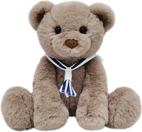 Miniatura 8 de Peluche de conejo de 15 pulgadas para niñas, muñeca de juguete de peluche con vestido rosa a cuadros, bonito juego de muñeca para vestir para niñas