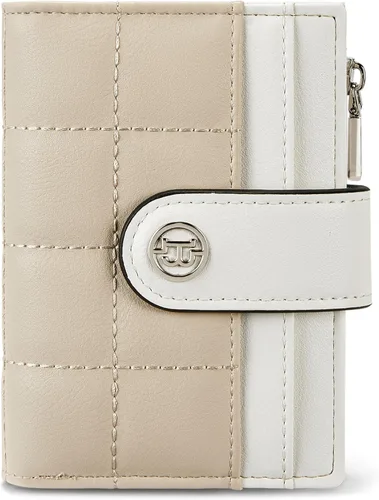 Miniatura 18 de BOSTANTEN - Cartera pequeña para mujer de cuero con bloqueo RFID, tarjetero plegable compacto con cremallera y bolsillo para monedas, Pequeña