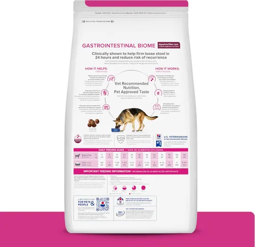 Miniatura 2 de Hill's Prescription Diet Gastrointestinal Biome Alimento seco para perros, dieta veterinaria, bolsa de 27.5 libras