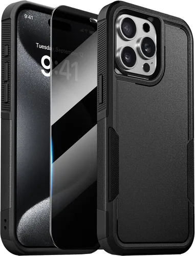 Miniatura 31 de Diaclara Funda diseñada para iPhone 12 Pro Max, [con protector de pantalla de privacidad] [antiespía] [protección contra caídas de grado militar]