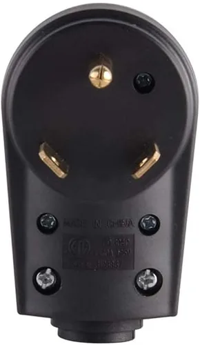 Miniatura 6 de Veepeak Enchufe de RV de 30 Amperios Macho de Reemplazo TT-30P de Servicio Pesado 125V 30A Calificado de 3 Clavos Conector de Energía Eléctrica