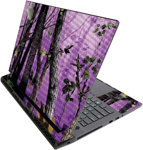 Miniatura 675 de MightySkins - Skin brillante con purpurina para Alienware M17 R3 (2020) y M17 R4 (2021) - Diversión de los años 90 Acabado duradero con purpurina