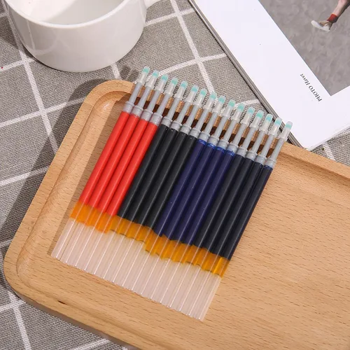 Miniatura 7 de DunBong Recambios de tinta de gel azul, repuestos de bolígrafos de gel líquido, línea fina de 0.020 in, juego de 10 (azul)