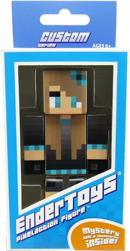 EnderToys - Figura de acción de niña dragón azul marino 14-Gris