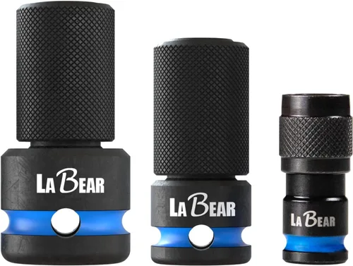 Miniatura 12 de LABEAR - Adaptador de llave de impacto, 1/2 "hembra a convertidor hexagonal de 7/16", liberación rápida, mandril de cambio rápido, adaptador