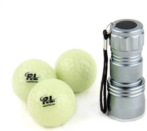 Miniatura 5 de R&L Pelotas de golf brillantes para deportes nocturnos – Torneo fluorescente que brilla en la oscuridad – Pelotas luminosas brillantes de larga