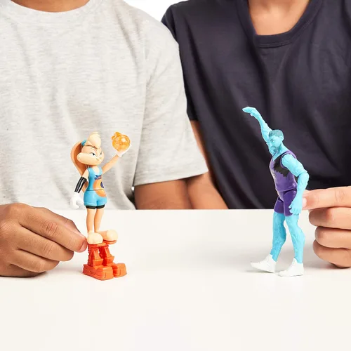 Miniatura 4 de Moose Toys Bunny Space Jam: A New Legacy - Paquete de 2 - Rivales en la Cancha - Lola & Wet/Fire, Multicolor (14580)
