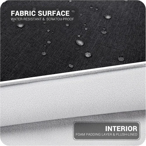 Miniatura 3 de Funda protectora para computadora portátil de 14 a 15 pulgadas, con asa y correa para el hombro, compatible con MacBook Air M5 M4 M3 M2 Acer ASUS HP