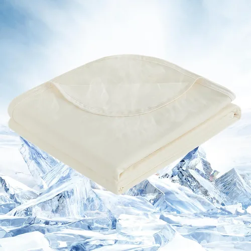 OIGAE Manta refrescante para personas que duermen con calor – Manta fría de verano suave y ligera para sudores nocturnos, perfecta para cama, sofá,