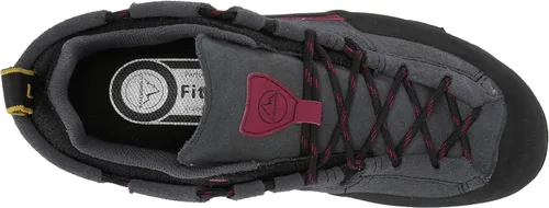 Miniatura 5 de La Sportiva Boulder X ApproachZapatos de senderismo para mujer, carbonoremolacha, 8, Carbonoremolacha