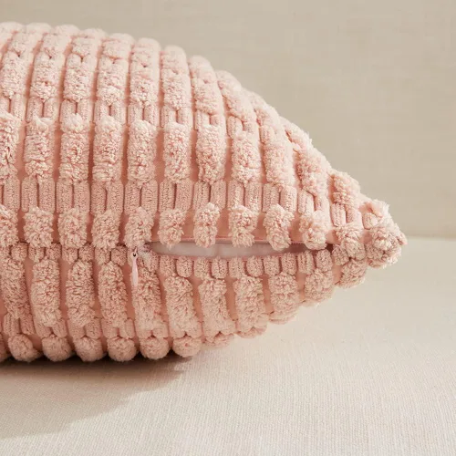 Miniatura 126 de Fancy Homi - Paquete de 2 fundas de almohada decorativas de color taupe de 22 x 22 pulgadas para sala de estar, sofá, cama, estilo rústico, bohemio