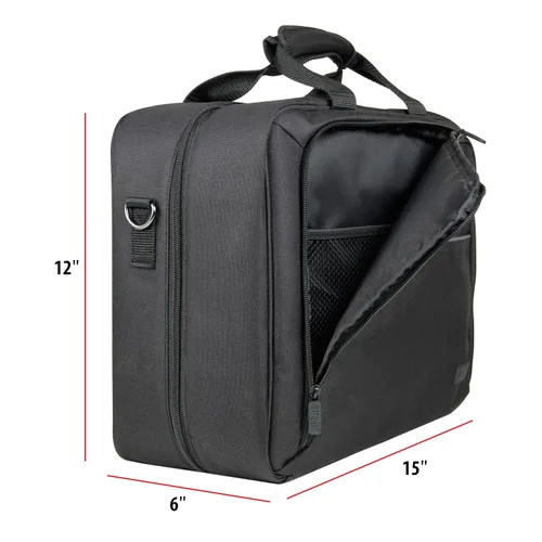 Miniatura 8 de Bolsa de viaje grande para estilista de USA Gear - Estuche para salón de cabello - Interior personalizable con divisores ajustables - Se adapta a