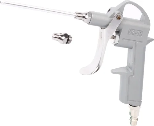 SNS DG-10 (NG) Tipo de pistola D de aire con dos boquillas intercambiables Compresor de aire Conector rápido NPT acoplador
