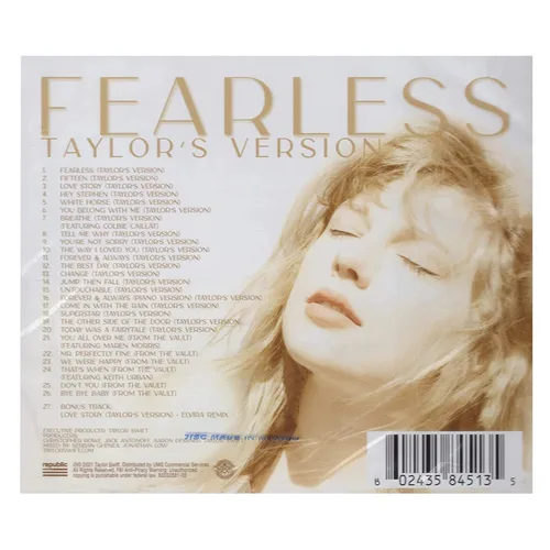 Miniatura 2 de Fearless Taylor's Version TG Exclusive con póster coleccionable