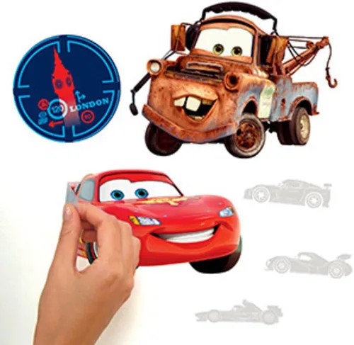 Miniatura 2 de RoomMates Disney Pixar Cars 2 Adhesivos para pared pelar y pegar de RoomMates, RMK1583SCS