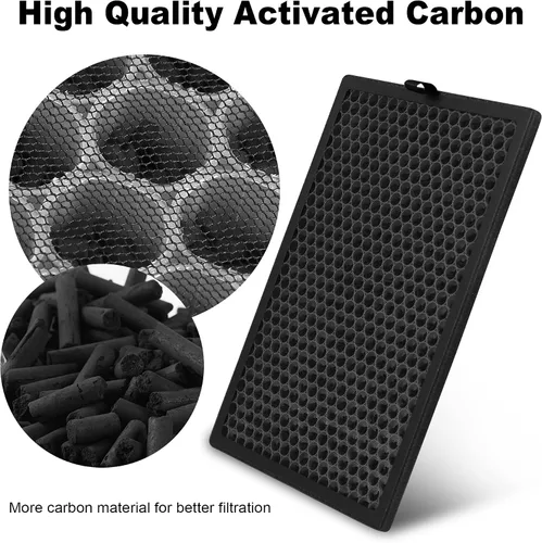 Miniatura 3 de 2 paquetes de filtro de repuesto de carbón activado de 8 litros compatible con Okaysou AirMax 8L