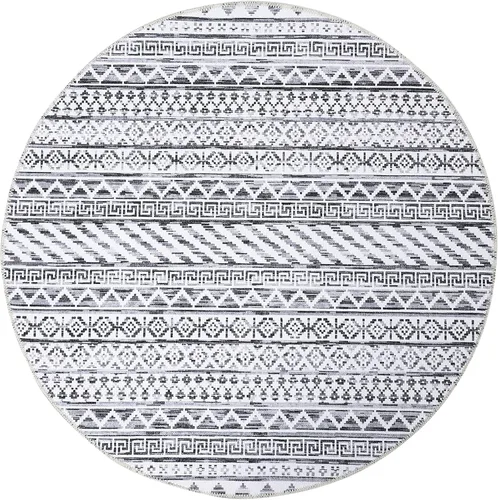 Miniatura 20 de COZYLOOM Tapete geométrico bohemio de 2 x 4 pulgadas, lavable a máquina, vintage, de felpilla marroquí, para interiores, antideslizante, cocina
