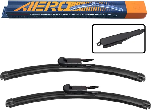 AERO Avenger - Limpiaparabrisas prémium para todas las estaciones, repuesto del fabricante original del equipo original para Saab 9-3 2011-2009 de
