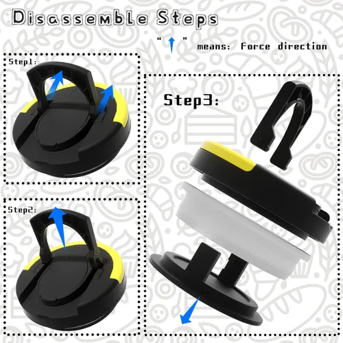 Miniatura 6 de Termo de 11.8 oz para Alimentos Calientes, Termo para Sopa de Acero Inoxidable, Contenedor de Comida Caliente con Cuchara Plegable, Tapa Abatible