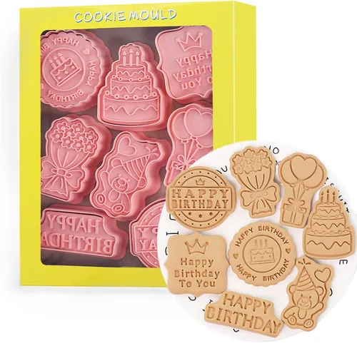 Miniatura 7 de Juego de cortadores de galletas con forma de bola, 8 piezas de fútbol 3D, baloncesto, béisbol, voleibol, fútbol, tenis, cortadores de galletas