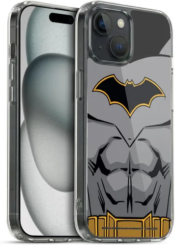 Miniatura 404 de Head Case Designs Funda de gel con licencia oficial de Batman DC Comics Bat Signal Logos [protección de grado militar] compatible con Apple iPhone 7