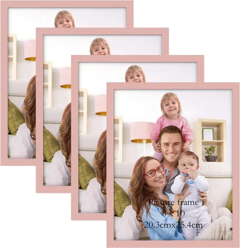 Miniatura 33 de Giftgarden Portarretratos de 11 x 17 pulgadas, paquete de 4 marcos mate de 11 x 17 pulgadas para fotos de 8 x 12 pulgadas con paspartú, póster de 11