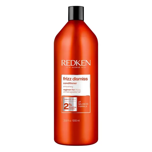 Miniatura 11 de Acondicionador Redken Frizz Dismiss - Control del encrespamiento para todo tipo de cabello, hidrata y suaviza, mejora el brillo, con aceite de babasú