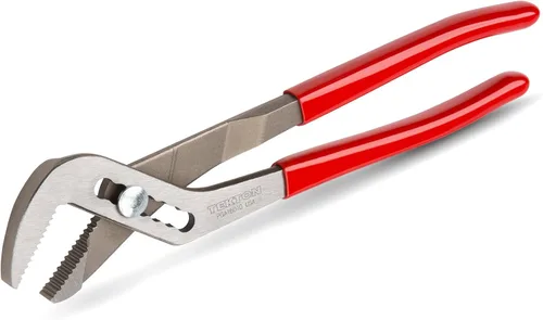TEKTON Alicates de punta angular de articulación deslizante de 10 pulgadas (mordaza de 5,08 cm) | PGA16010 | Fabricado en EE. UU