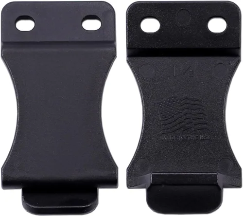 FOMI Funda con clip para cinturón – IWB/OWB con hardware de montaje – Fabricada en EE. UU. – Inclinación ajustable – para fundas Kydex, fundas para