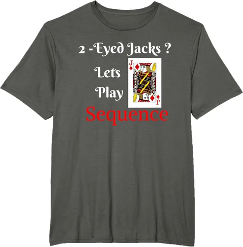 Miniatura 6 de Camiseta divertida con texto en inglés "I Have 2-Eyed Jacks Lets Play A Card Board Game