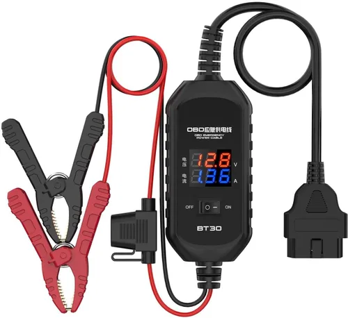 Miniatura 5 de Caja de ruptura OBD2, con pantalla de voltaje, indicador LED y detector de protocolo OBDII automotriz para detección