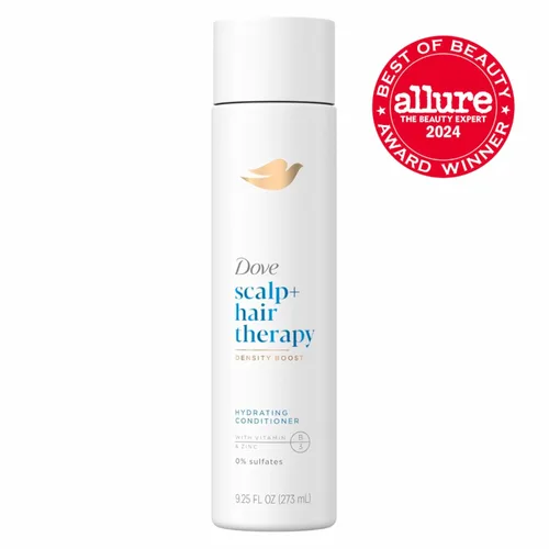 Miniatura 3 de Dove Density Boost Acondicionador Hidratante Terapia para el Cuero Cabelludo para Cabello Seco, con Vitamina B3, Zinc y 0% Sulfatos, 9.25 oz