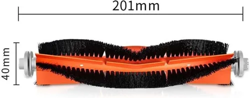 Miniatura 3 de EtliN Compatible con Xiaomi Mijia 1C STYTJ01ZHM Cepillo principal lateral Tanque de agua, paño de trapeador, kit de piezas de filtro HEPA, 1 cepillo