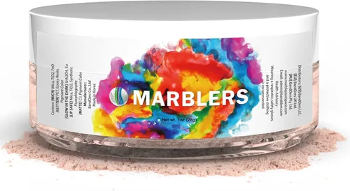 Miniatura 35 de MARBLERS - Polvo de mica de grado cosmético, nacarado, no tóxico, vegano, libre de crueldad, sombra de ojos, esmalte de uñas, arte de uñas, [Gris]