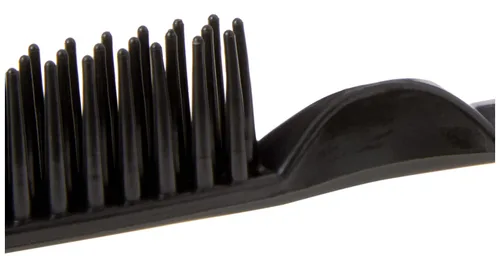 Miniatura 5 de CocoBlack Naturals Peine de estilo de 3 filas para desenredar, definir y separar rizos (negro)
