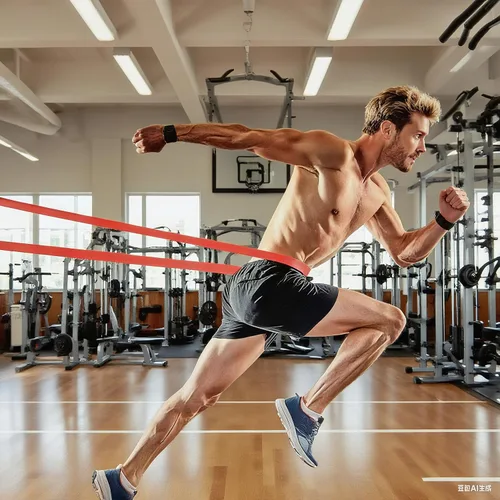 Miniatura 2 de Juego de bandas de resistencia de goma, bandas elásticas de entrenamiento para hombres y mujeres, kit de bandas de fitness resistentes para gimnasio