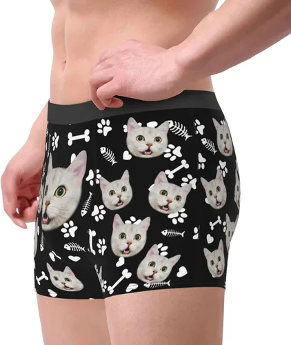 Miniatura 2 de Nsipan Ropa interior personalizada para hombres, calzoncillos tipo bóxer para novio, marido