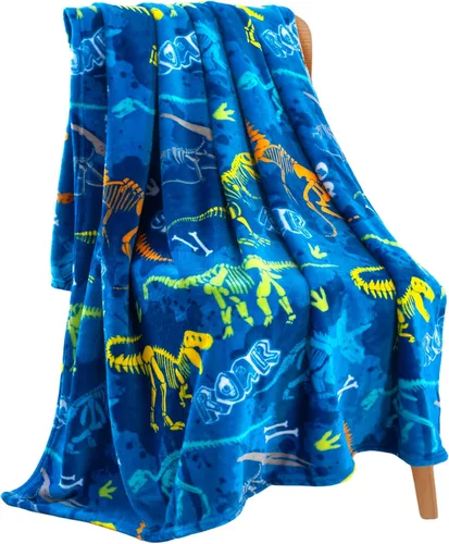 Miniatura 43 de Manta de forro polar suave para primavera de niñas y niños: bebés, pollitos, pájaros, flores en suave y acogedor amarillo, verde, rosa sobre fondo